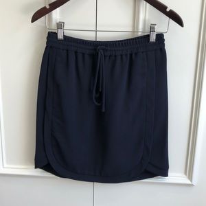 J Crew navy blue business casual skirt